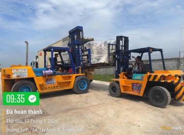 NÂNG HẠ MÁY MÓC TẠI CHƠN THÀNH, BÌNH PHƯỚC – GIẢI PHÁP AN TOÀN, HIỆU QUẢ