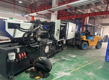 Dự án nâng cẩu hàng hóa cho công ty tại Thuận An, Bình Dương