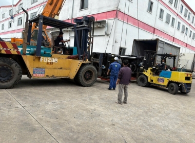 Dự án nâng cẩu hàng hóa cho công ty tại Bàu Bàng, Bình Dương