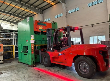 Dự án nâng cẩu hàng hóa cho công ty tại Bến Cát, Bình Dương