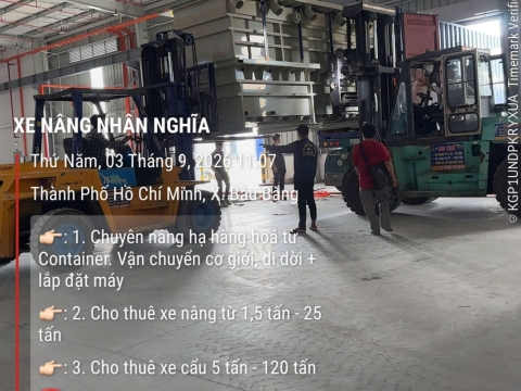 XE NÂNG MỸ PHƯỚC – TƯ VẤN GIẢI PHÁP VÀ BẢNG GIÁ XE NÂNG BÌNH DƯƠNG 2026