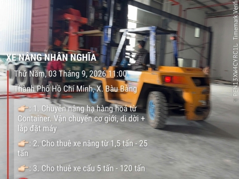 XE NÂNG MỸ PHƯỚC – TƯ VẤN GIẢI PHÁP VÀ BẢNG GIÁ XE NÂNG BÌNH DƯƠNG 2026