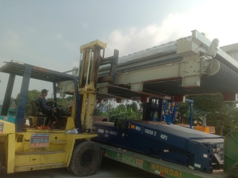 Dự án nâng hạ máy móc Bến Cát cho nhà máy công nghiệp