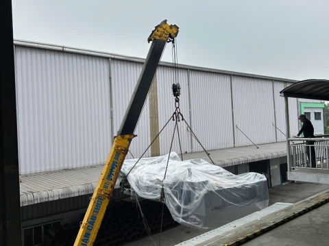 Dự án nâng cẩu hàng hóa cho công ty tại Đồng Phú, Bình Phước