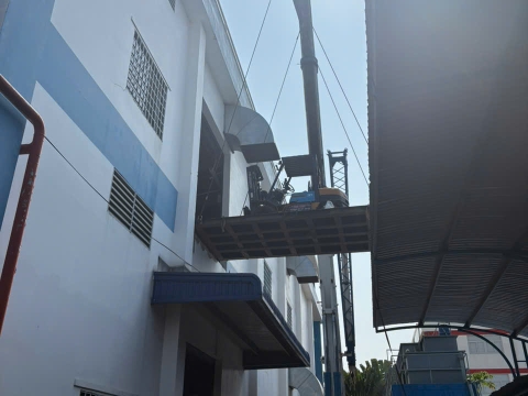 Dự Án Nâng Hạ Máy Móc Bến Cát Tại KCN VSIP II Bình Dương