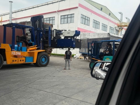 Dự án nâng cẩu hàng hóa cho công ty tại Thuận An, Bình Dương
