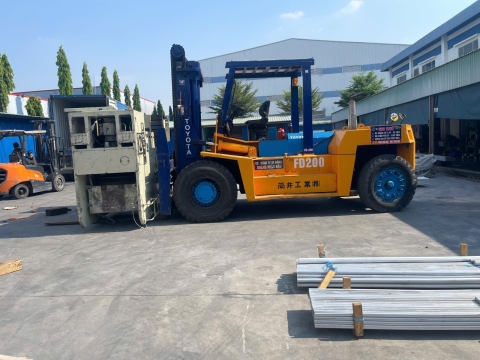 Dự án nâng cẩu hàng hóa cho công ty tại Thuận An, Bình Dương