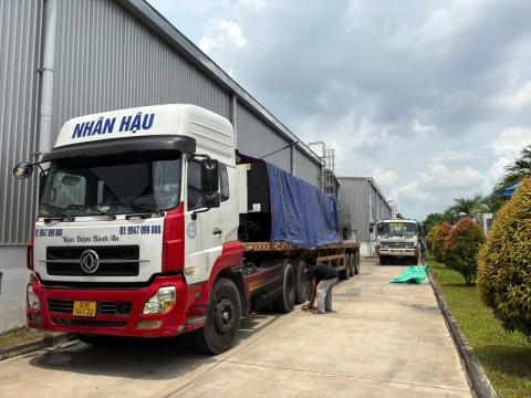 Dự án nâng cẩu hàng hóa cho công ty tại Bàu Bàng, Bình Dương