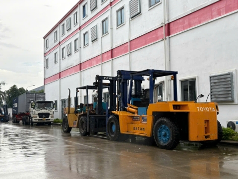 Dự án nâng cẩu hàng hóa cho công ty tại Bàu Bàng, Bình Dương
