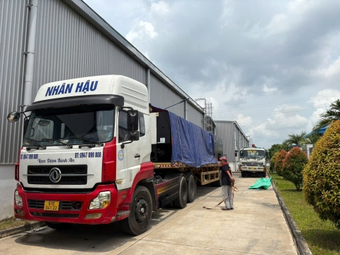 Dự án nâng cẩu hàng hóa cho công ty tại Bàu Bàng, Bình Dương