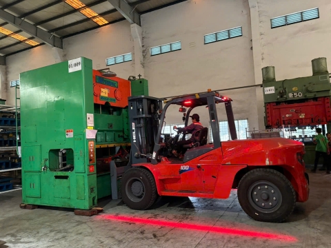 Dự án nâng cẩu hàng hóa cho công ty tại Bàu Bàng, Bình Dương