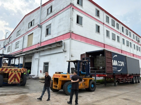 Dự án nâng cẩu hàng hóa cho công ty tại Bến Cát, Bình Dương