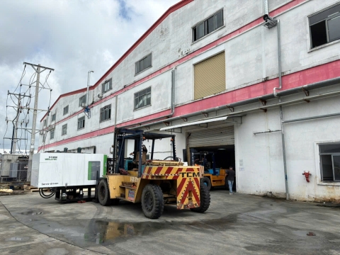 Dự án nâng cẩu hàng hóa cho công ty tại Bến Cát, Bình Dương