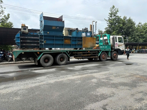 Dự án nâng cẩu hàng hóa cho công ty tại Bến Cát, Bình Dương