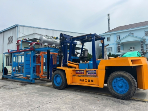 Nâng hạ và vận chuyển máy móc công nghiệp 24h tại Bình Dương