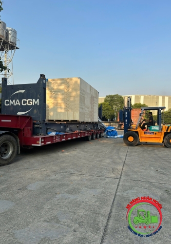 Dự án nâng cẩu hàng hóa cho công ty tại Dĩ An, Bình Dương