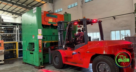 Dự án nâng cẩu hàng hóa cho công ty tại Bến Cát, Bình Dương