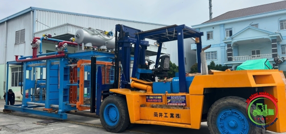 Nâng hạ và vận chuyển máy móc công nghiệp 24h tại Bình Dương